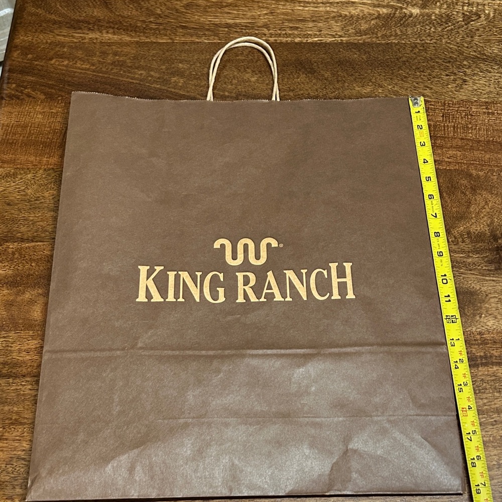 King Ranch Brown Party Gift Bag